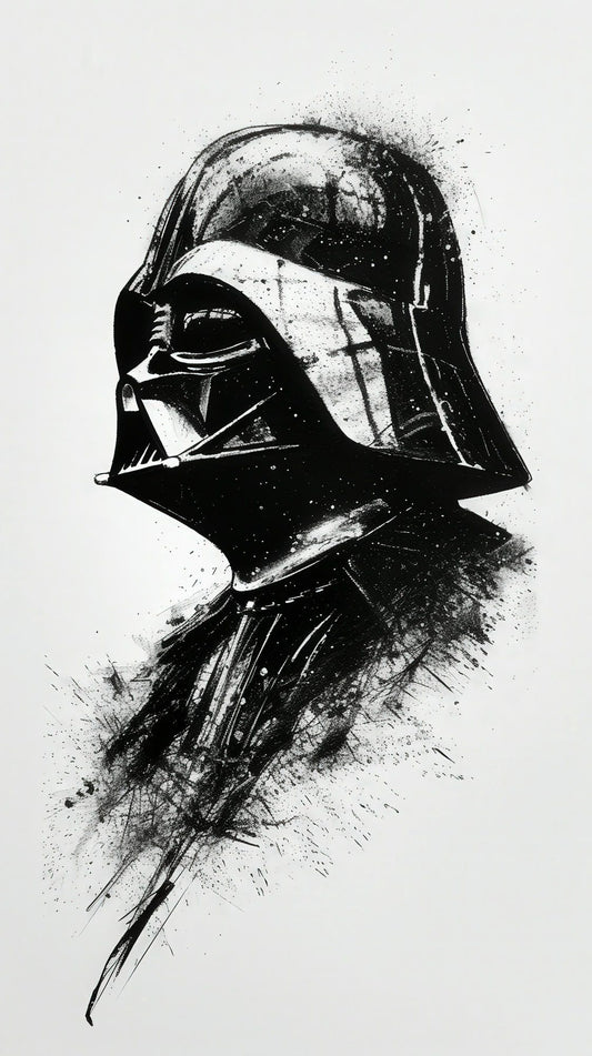 Darthvador Black and White