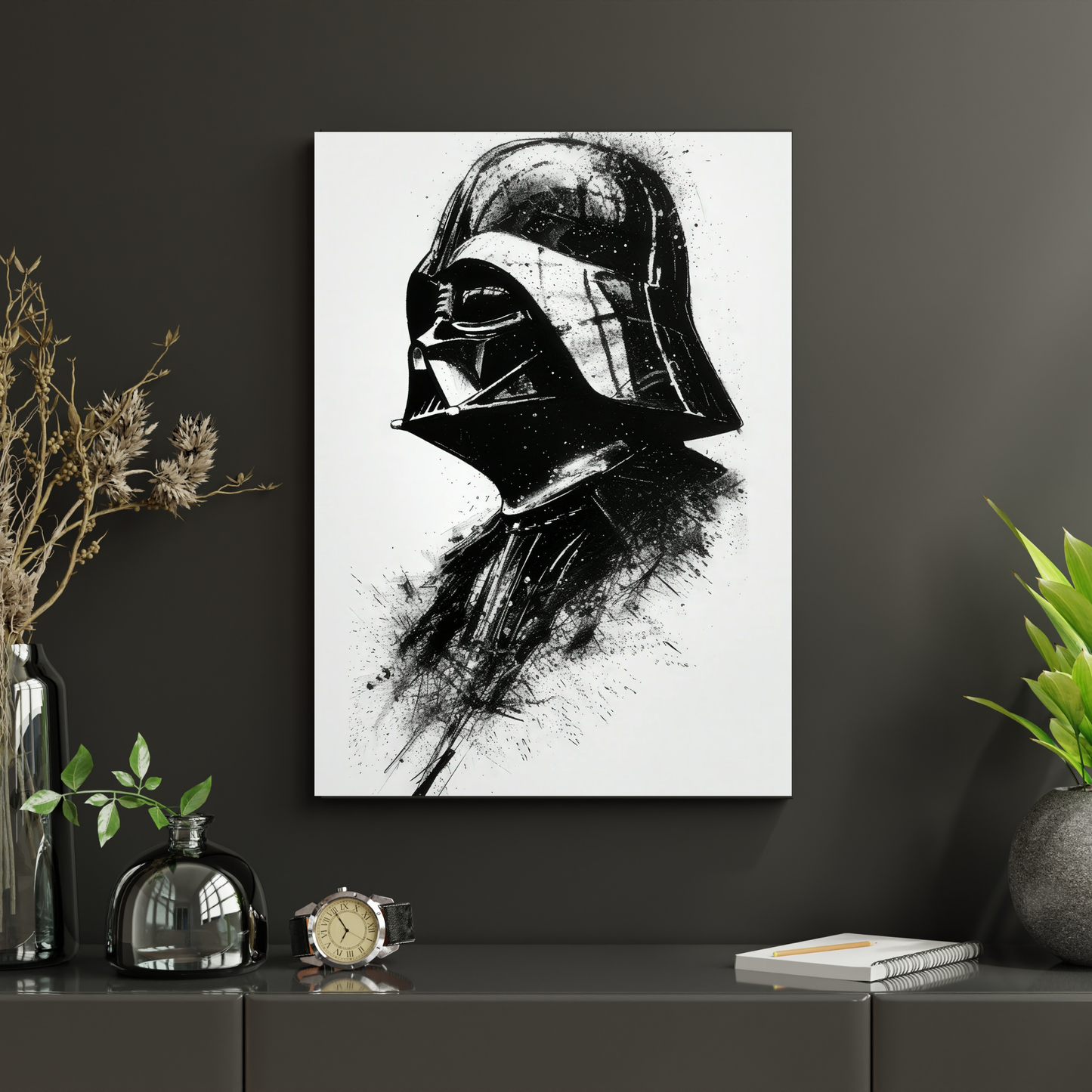 Darthvador Black and White