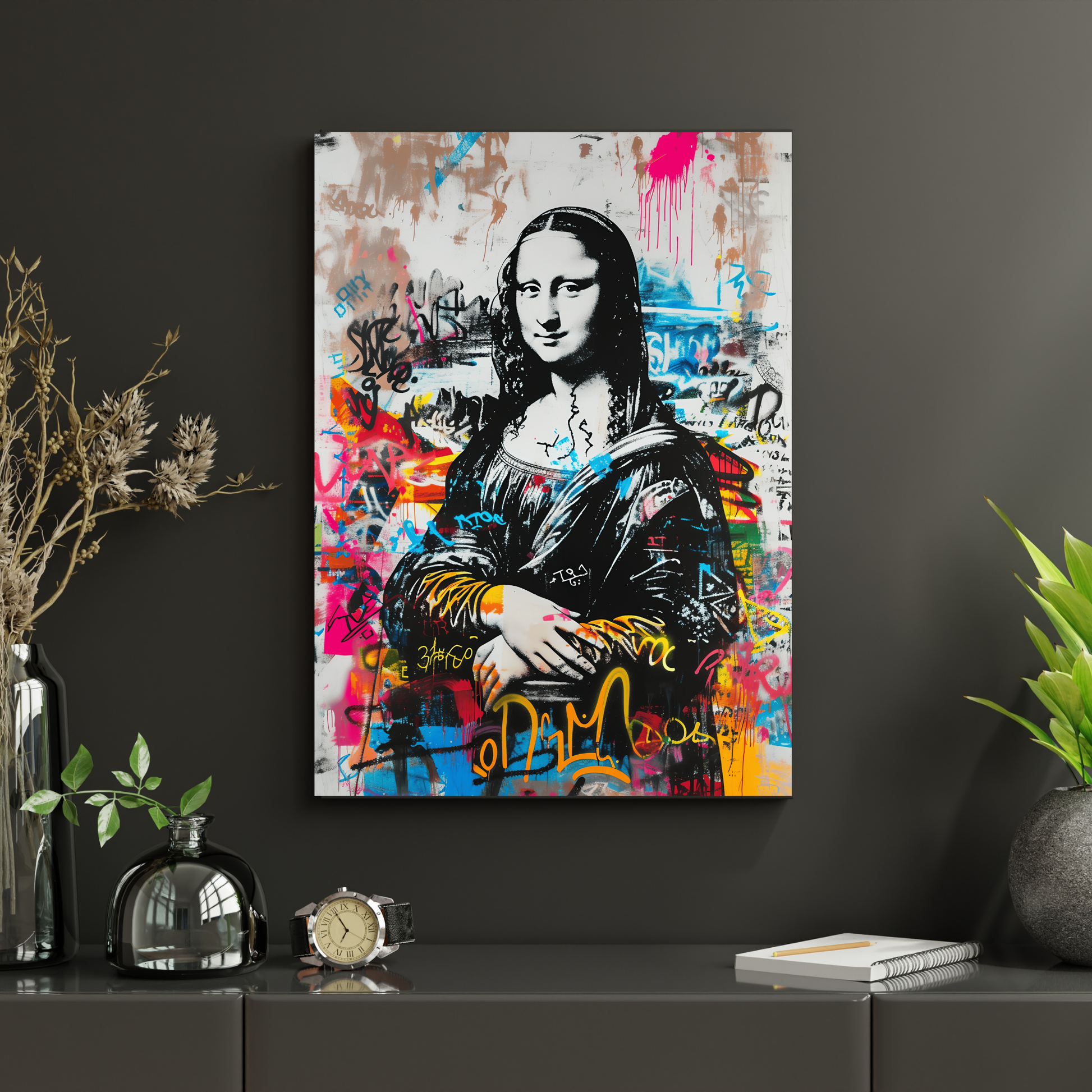 Neon Mona Lisa - Vaulted Arts