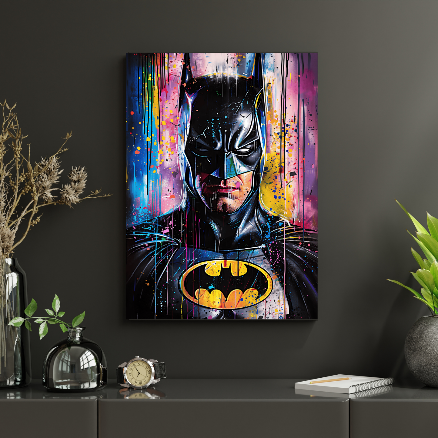 Batman Colored Neon