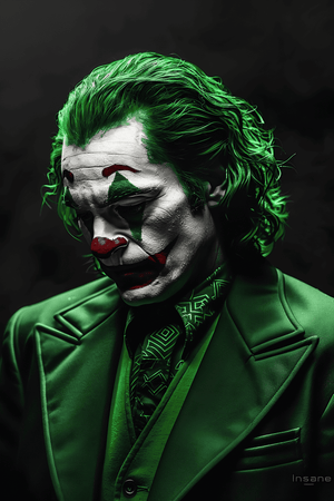 Joker Black Background