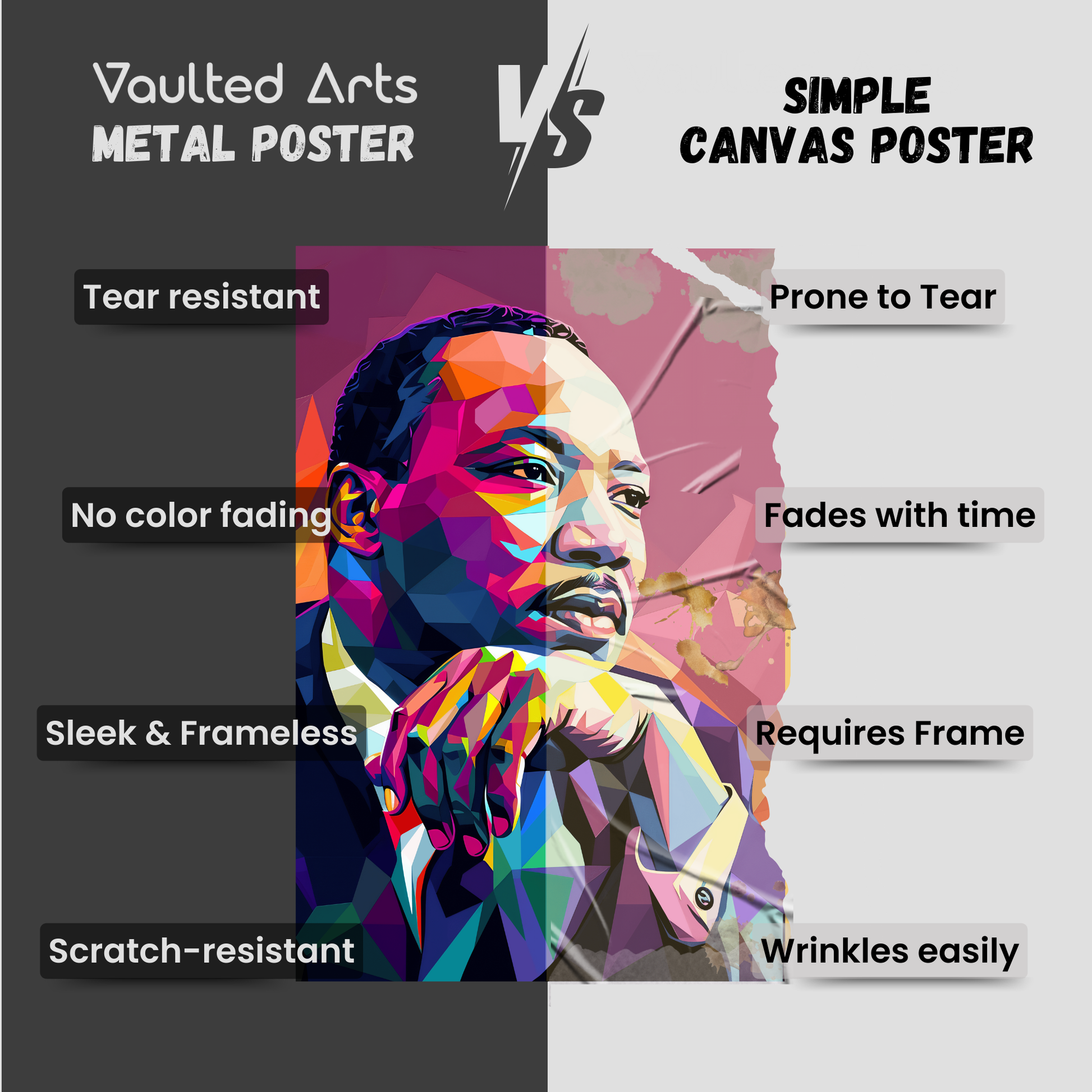 Martin Luther King - Vaulted Arts