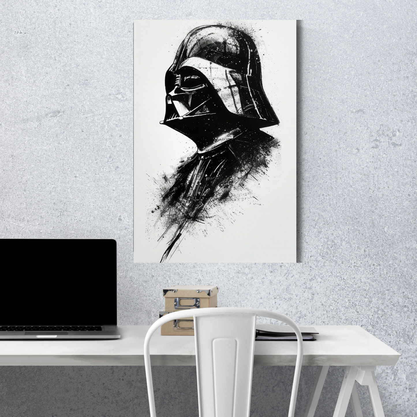 Darthvador Black and White