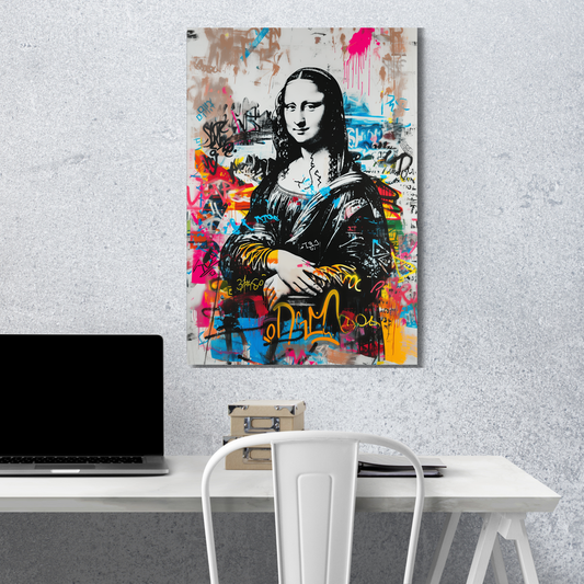 Neon Mona Lisa - Vaulted Arts