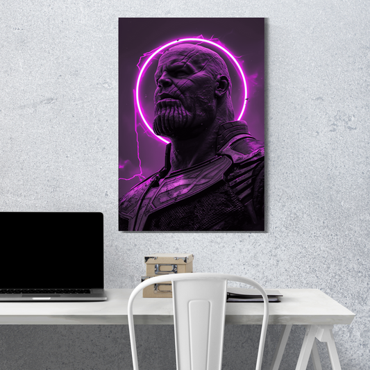 Thanos Purple Neon