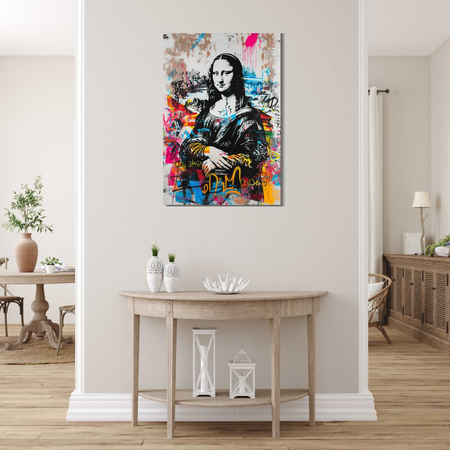 Neon Mona Lisa - Vaulted Arts