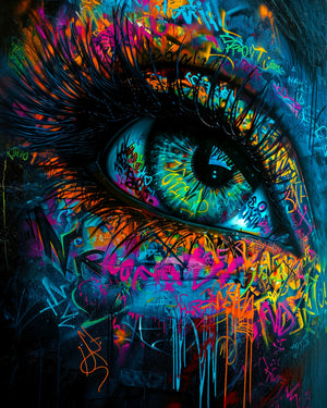 Graffiti Eye - Vaulted Arts