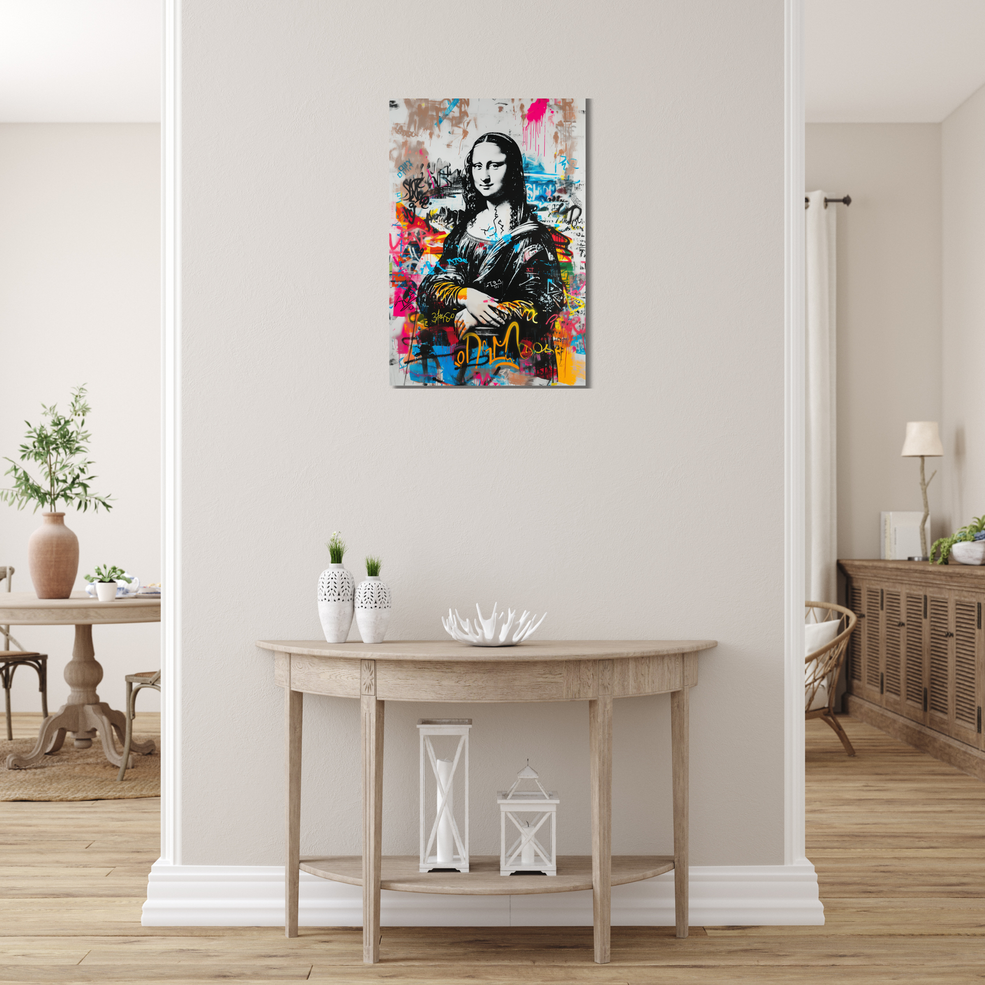 Neon Mona Lisa - Vaulted Arts