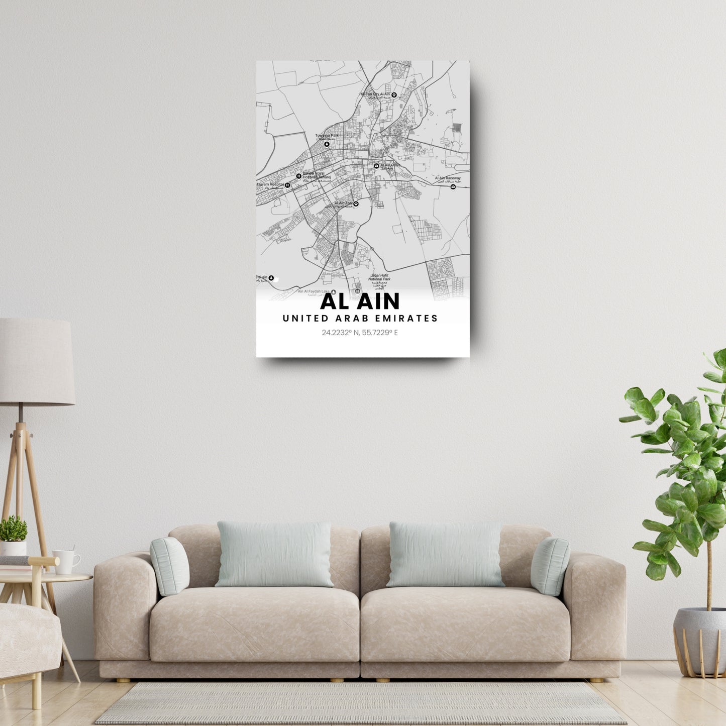 Al Ain Map