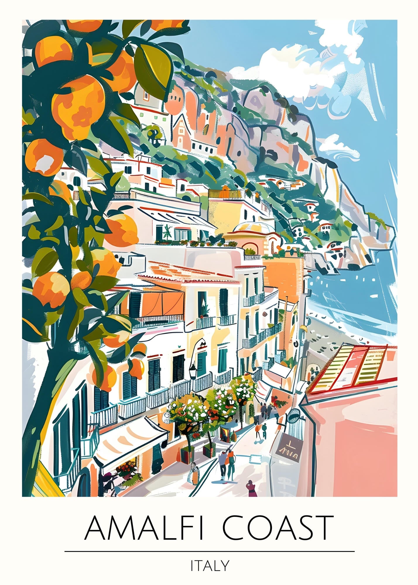 Amalfi Coast - Italy - Vaulted Arts