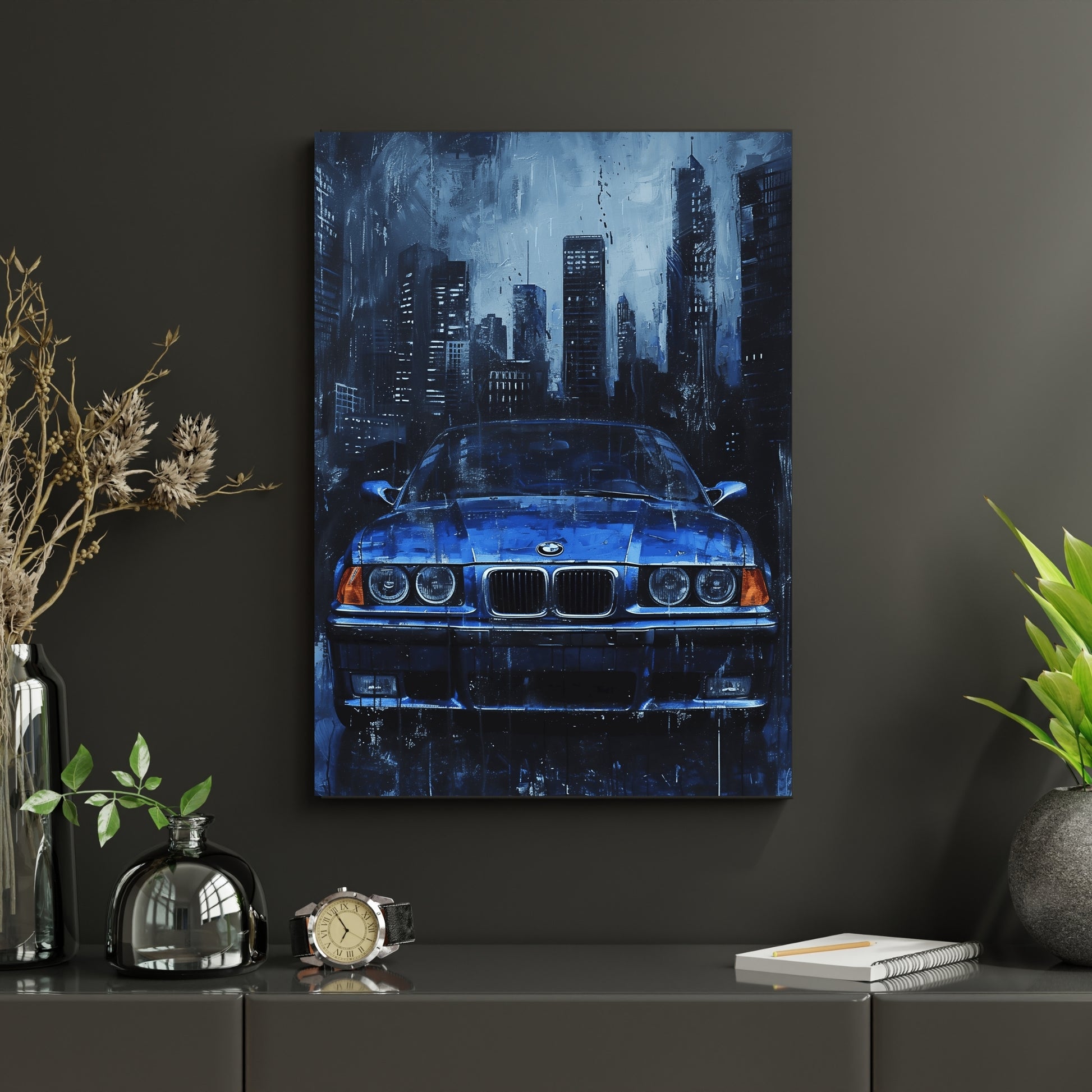 BMW E36 – Midnight Skyline - Vaulted Arts