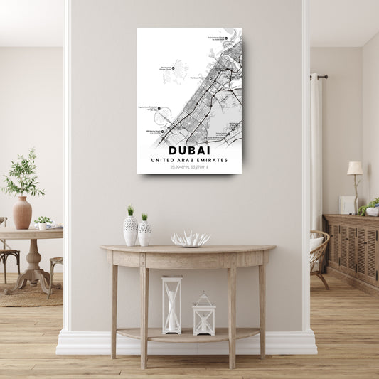 Dubai Map