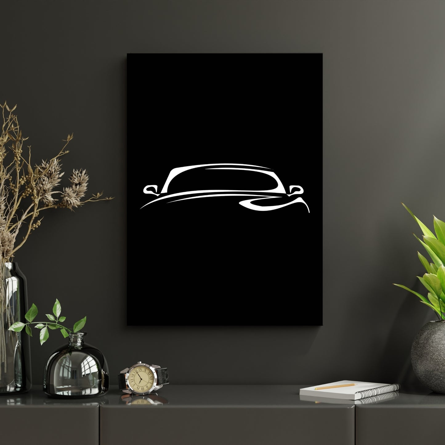 Luxury Car Outline