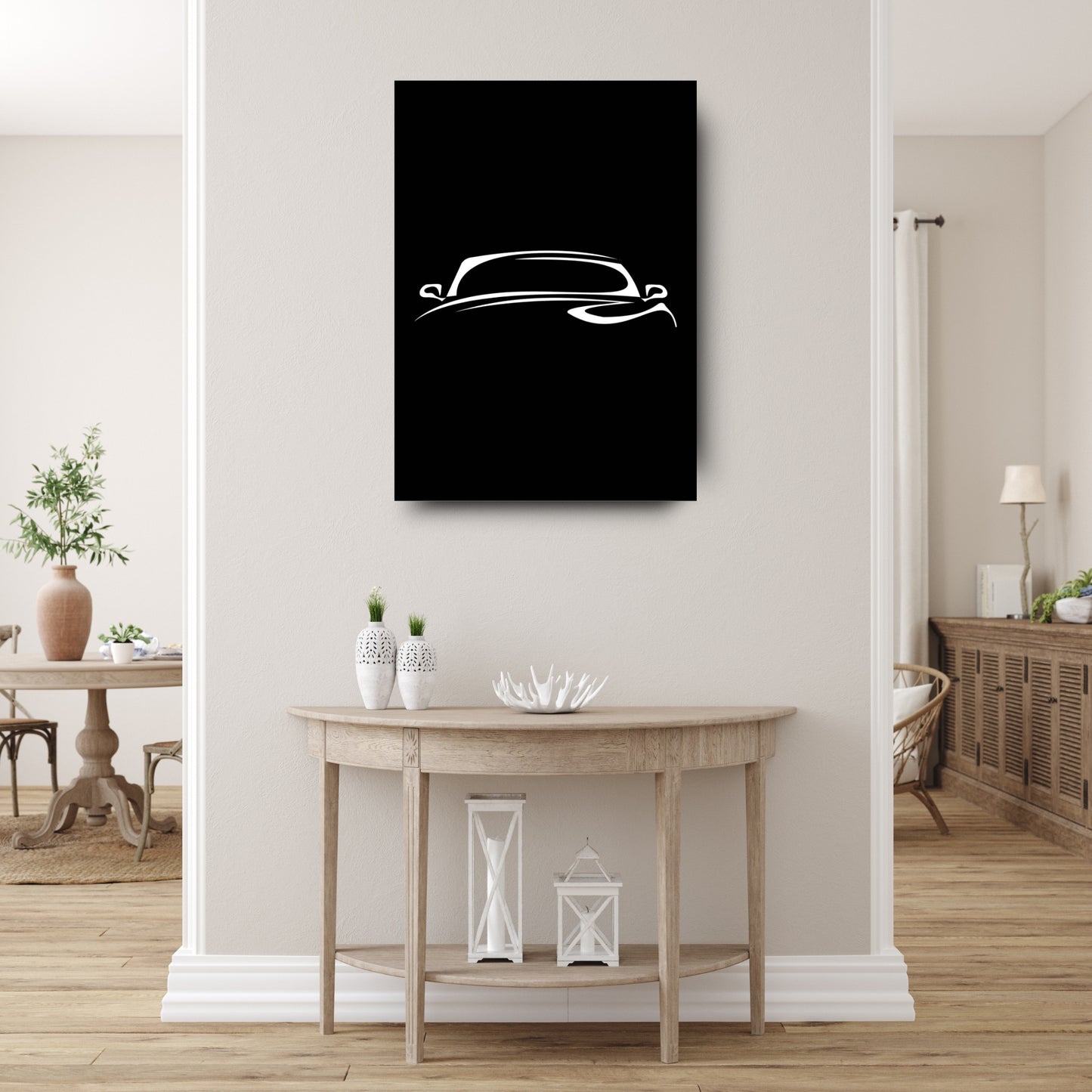 Luxury Car Outline