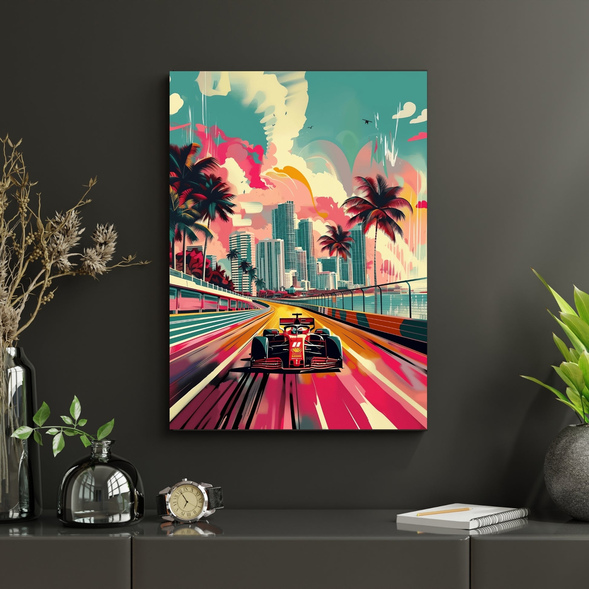 Miami-inspired F1 - Vaulted Arts