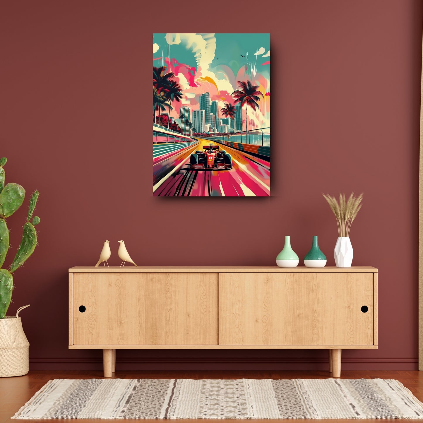 Miami-inspired F1 - Vaulted Arts