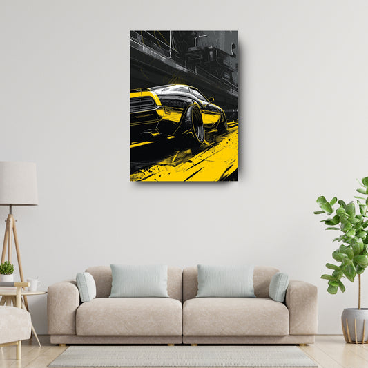 Muscle car - Vaulted Arts