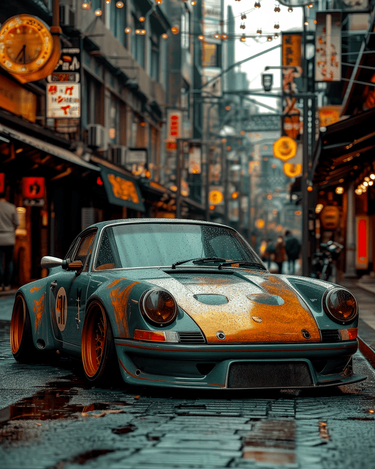 Porsche 911 RWB - Tokyo Nights - Vaulted Arts