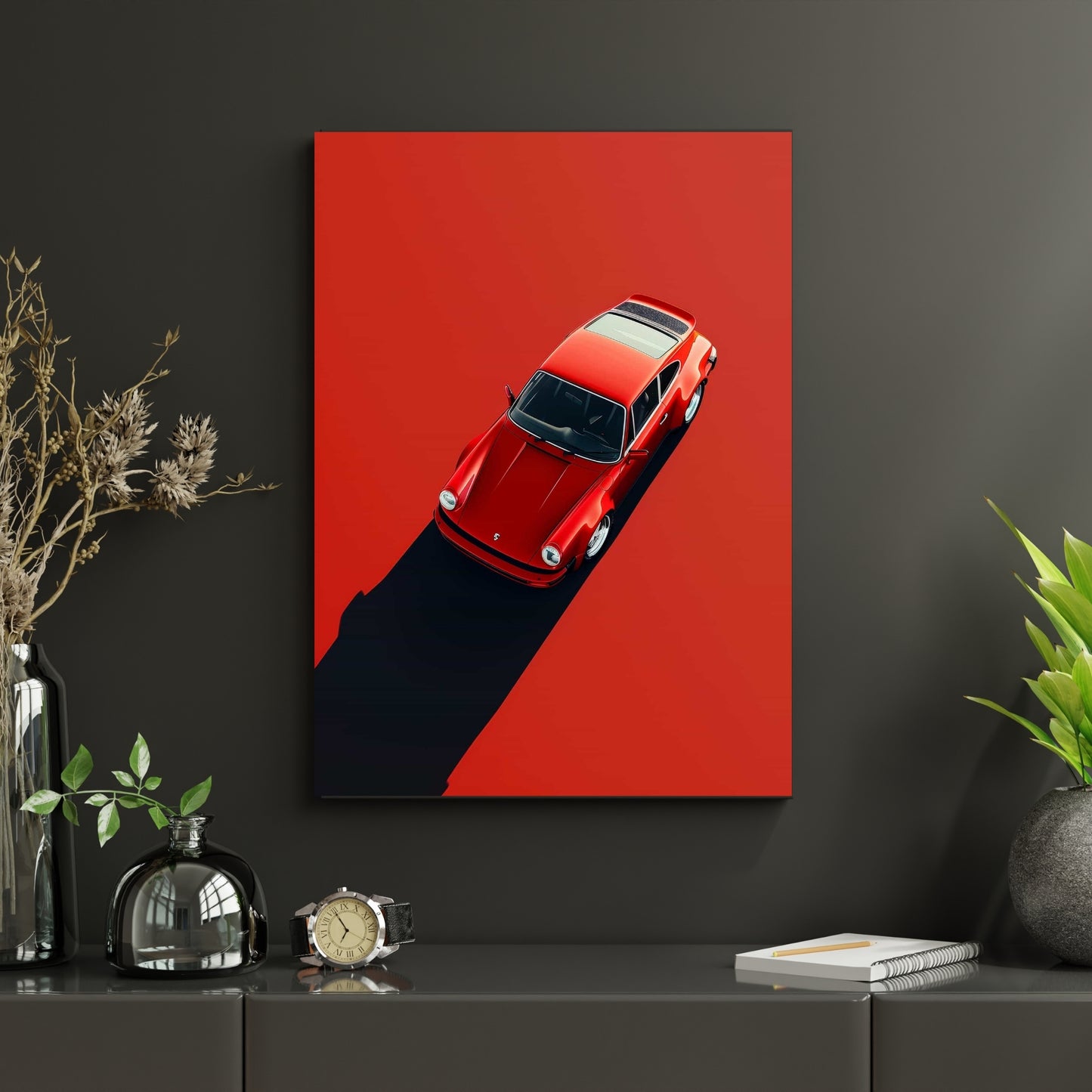 Porsche 911 Red Reign - Vaulted Arts