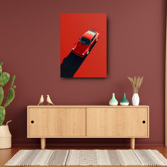 Porsche 911 Red Reign - Vaulted Arts