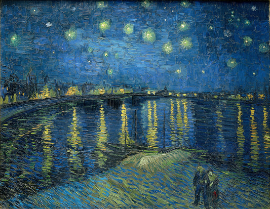 Starry Night Over the Rhone (Vincent van Gogh) - Vaulted Arts