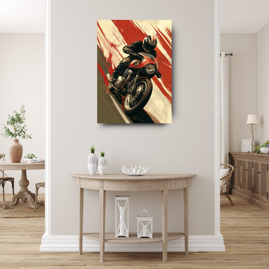 Thrill of motorcycle riding - Vaulted Arts