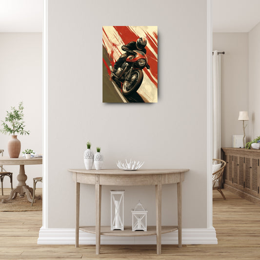 Thrill of motorcycle riding - Vaulted Arts