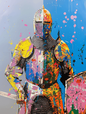 Neon Knight - Vaulted Arts