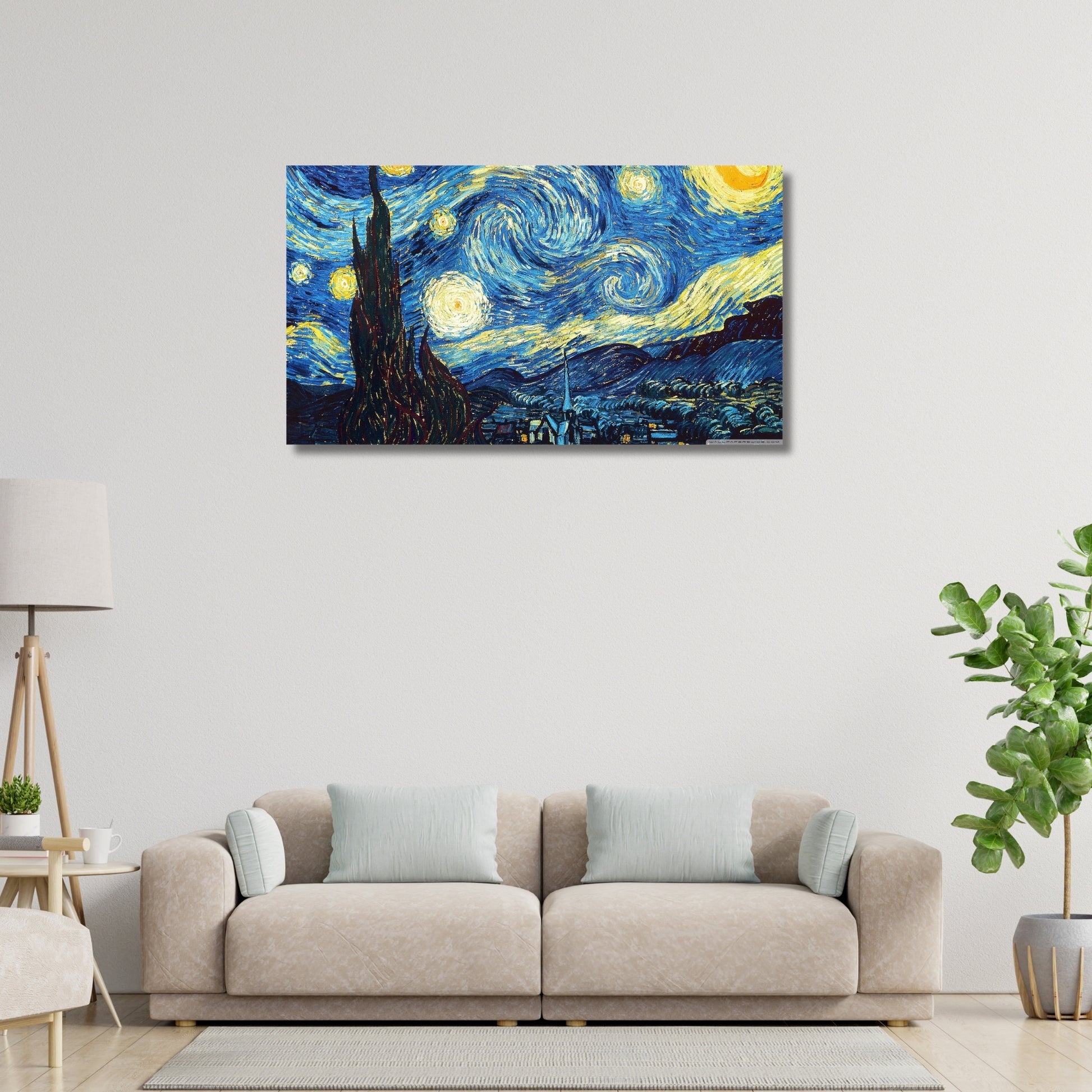 The starry night - Vincent van Gogh - Vaulted Arts