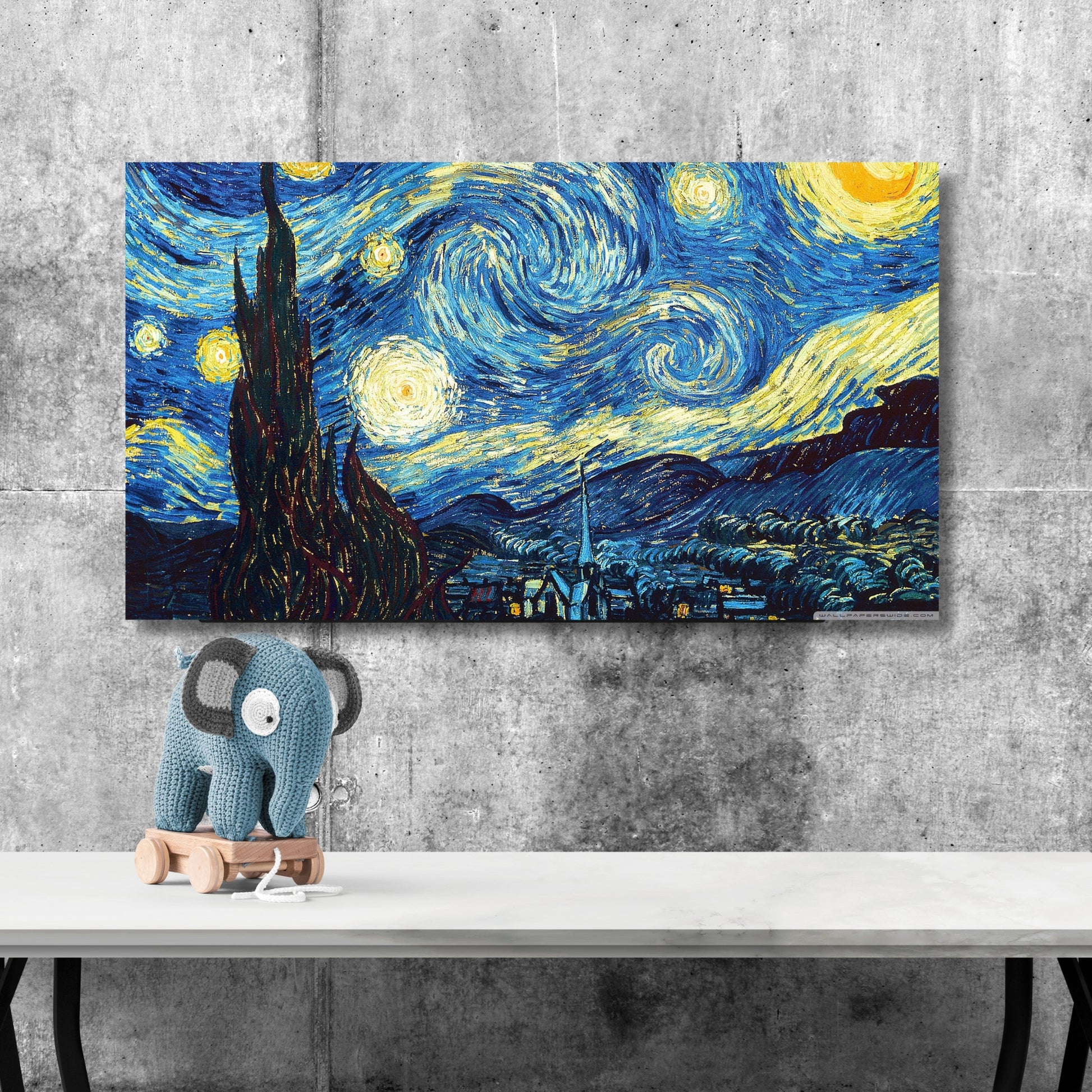 The starry night - Vincent van Gogh - Vaulted Arts